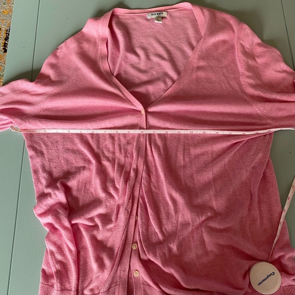 Plus size 3/4 sleeve cardigan - Picture 3 of 6